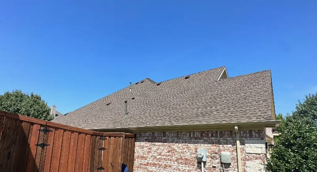 Completed roof replacement project in Palmer Town
